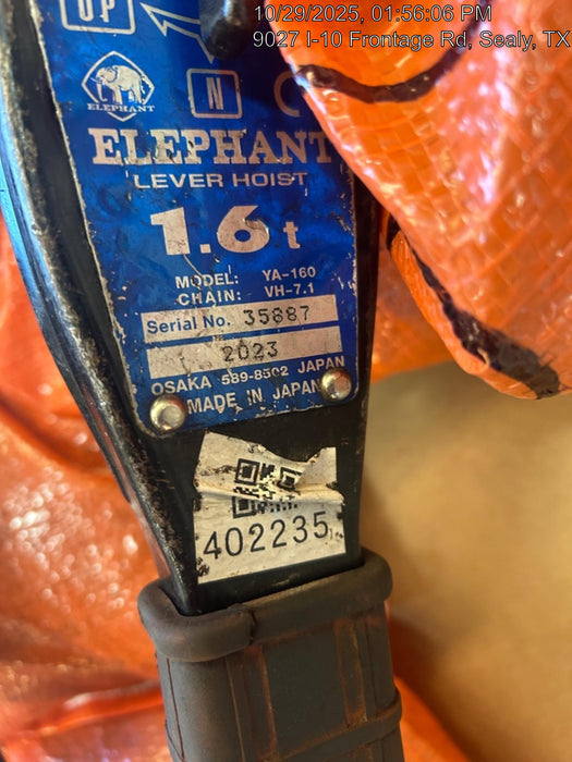 2024 ELEPHANT YA-160-20