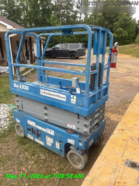 2018 Genie GS-1930 Genie GS-1930 Scissor Lift w/Standard Options