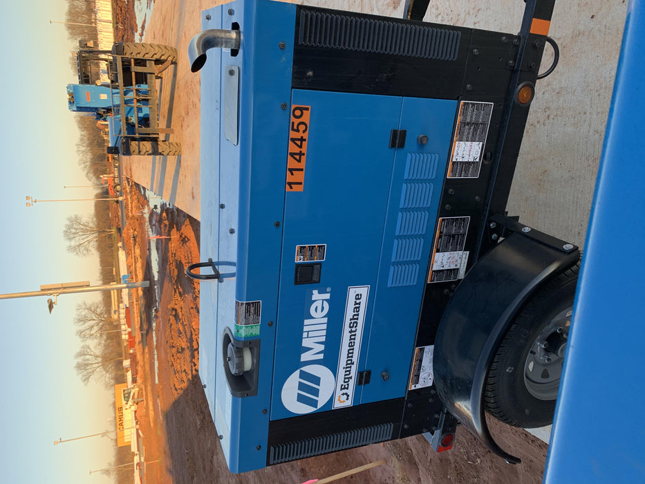 2020 Miller Electric BIG BLUE 400 Trailer Mounted Welder