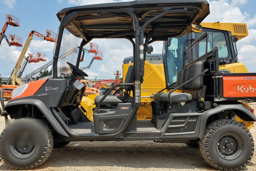 2021 Kubota RTV-X1140W-H Plastic Canopy, Windshield Acrylic Clear, LED Strobe Light, Wire Harness Kit, Back up Alarm
