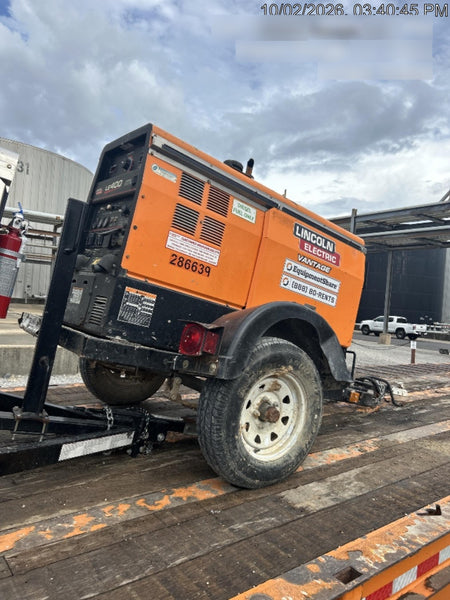 2022 Lincoln Electric LE400 Kubota V1505, Trlr, Cable Rack, Light Kit, ES Decals, T3