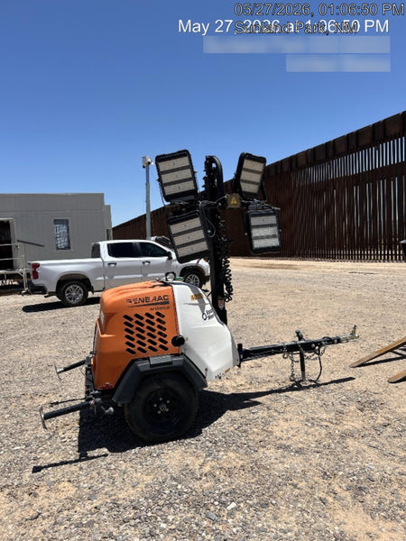 2024 Generac MLT2 Diesel, Flex Switch 120V Input, Powerzone Controller, 
(4) 320W LED Lights, 4kW Generator, 39.9 Gal Fuel Tank, 2" Ball, T3