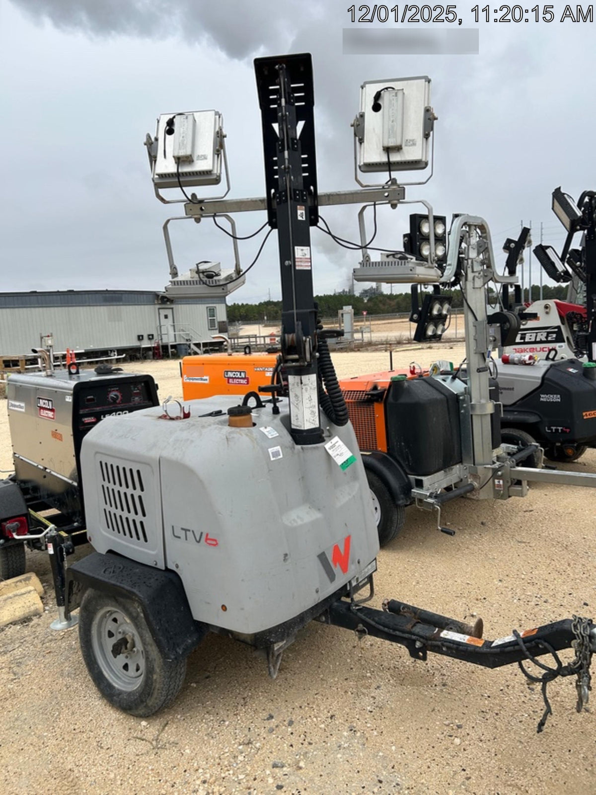 2019 Wacker Neuson LTV6K-LED LED Lighting, ES Track Hardware, Fuel Level Sensor