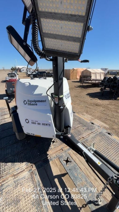2023 Generac MLT2 Diesel, Flex Switch 120V Input, Powerzone Controller, 
(4) 320W LED Lights, 4kW Generator, 39.9 Gal Fuel Tank, 2" Ball, T3