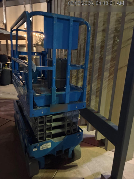 2019 Genie GS-1930 Half Height Swing Gate, 800W Inverter