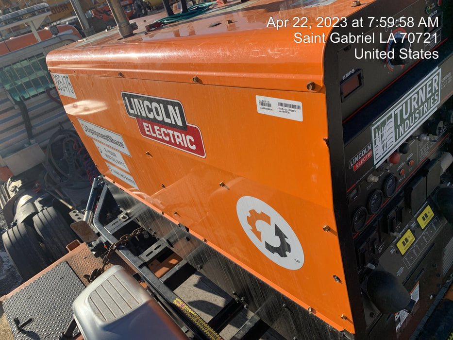 2022 Lincoln Electric LE400 Kubota V1505, Trlr, Cable Rack, Light Kit, ES Decals, T3