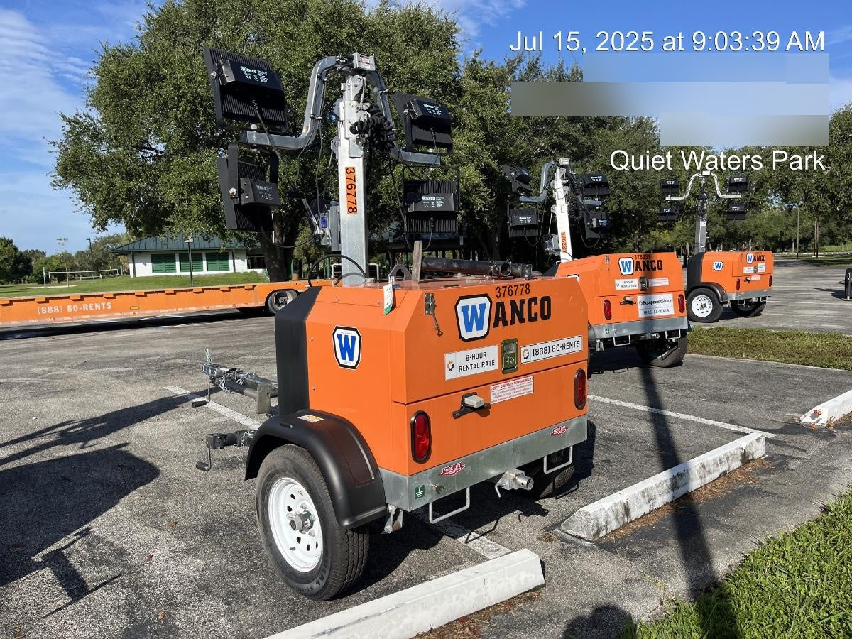 2023 Wanco WLTT-4MM4K Diesel, Deep Sea Controller, Shore Power Plug, Auto Start, (4) 350W LED Floodlights, 4kW Generator, 60 Gal Fuel Tank, 2" Ball, T3