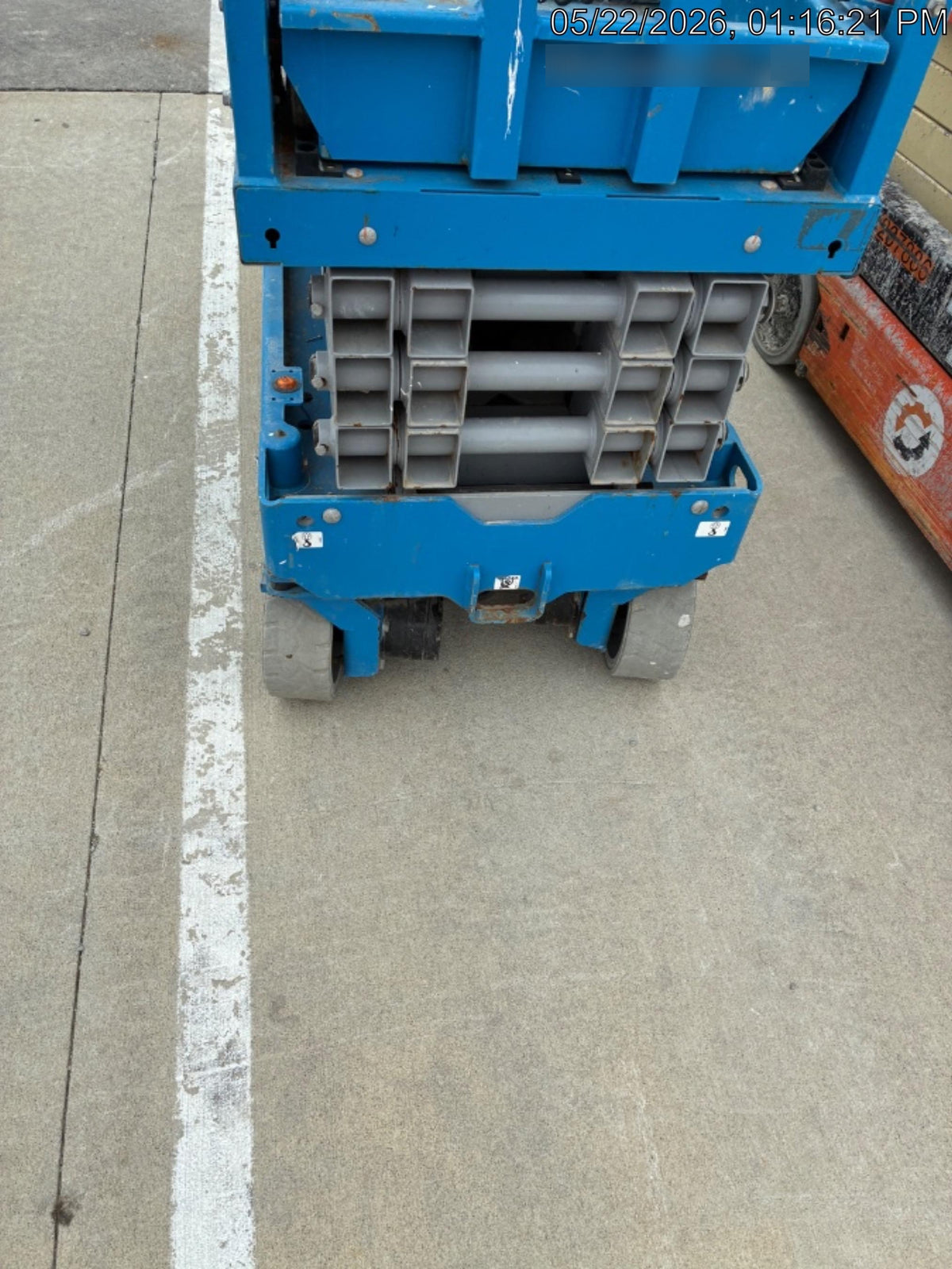 2020 Genie GS-1930 Solid Non Marking Tires, Beacon, Folding rails with half height swing gate