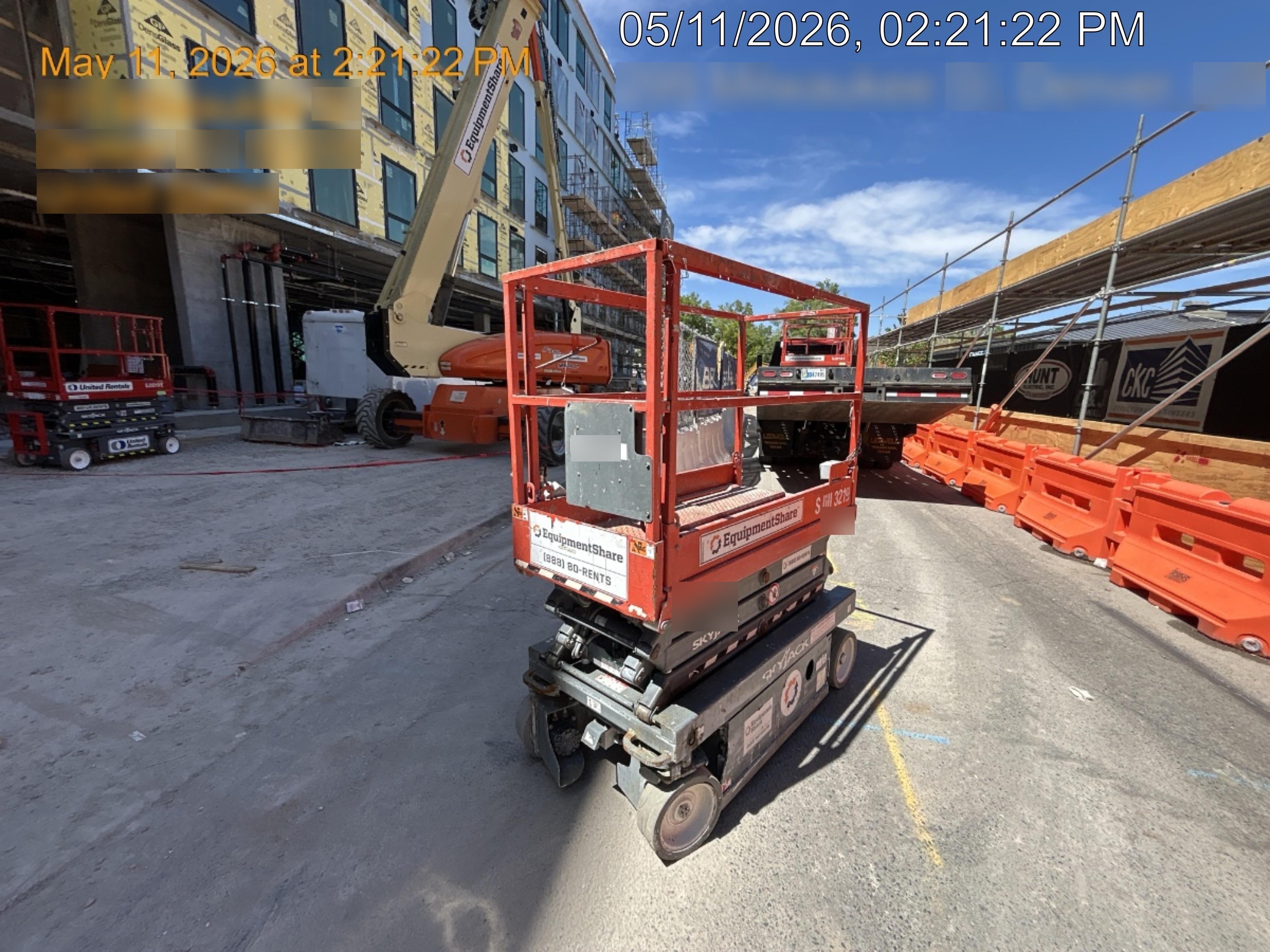 2019 Skyjack SJIII-3219 Standard Options