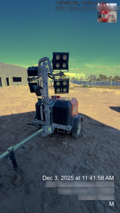 2023 Wanco WLTT-4MM4K Diesel, Deep Sea Controller, Shore Power Plug, Auto Start, (4) 350W LED Floodlights, 4kW Generator, 60 Gal Fuel Tank, 2" Ball, T3