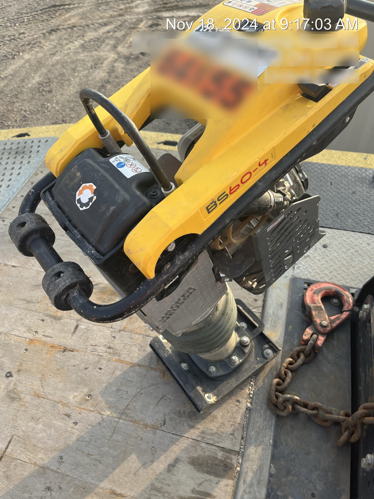 2020 WACKER NEUSON BS60-4As