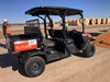 2021 Kubota RTV-X1140W-H Plastic Canopy, Windshield Acrylic Clear, LED Strobe Light, Wire Harness Kit, Back up Alarm