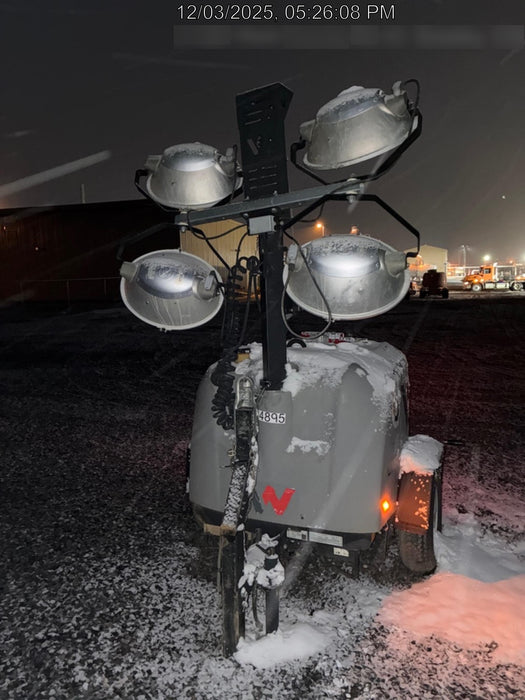2019 Wacker Neuson LTV6L-MH Wacker Neuson LTV6L Mobile Light Tower w/Fuel Level Sensor Installed