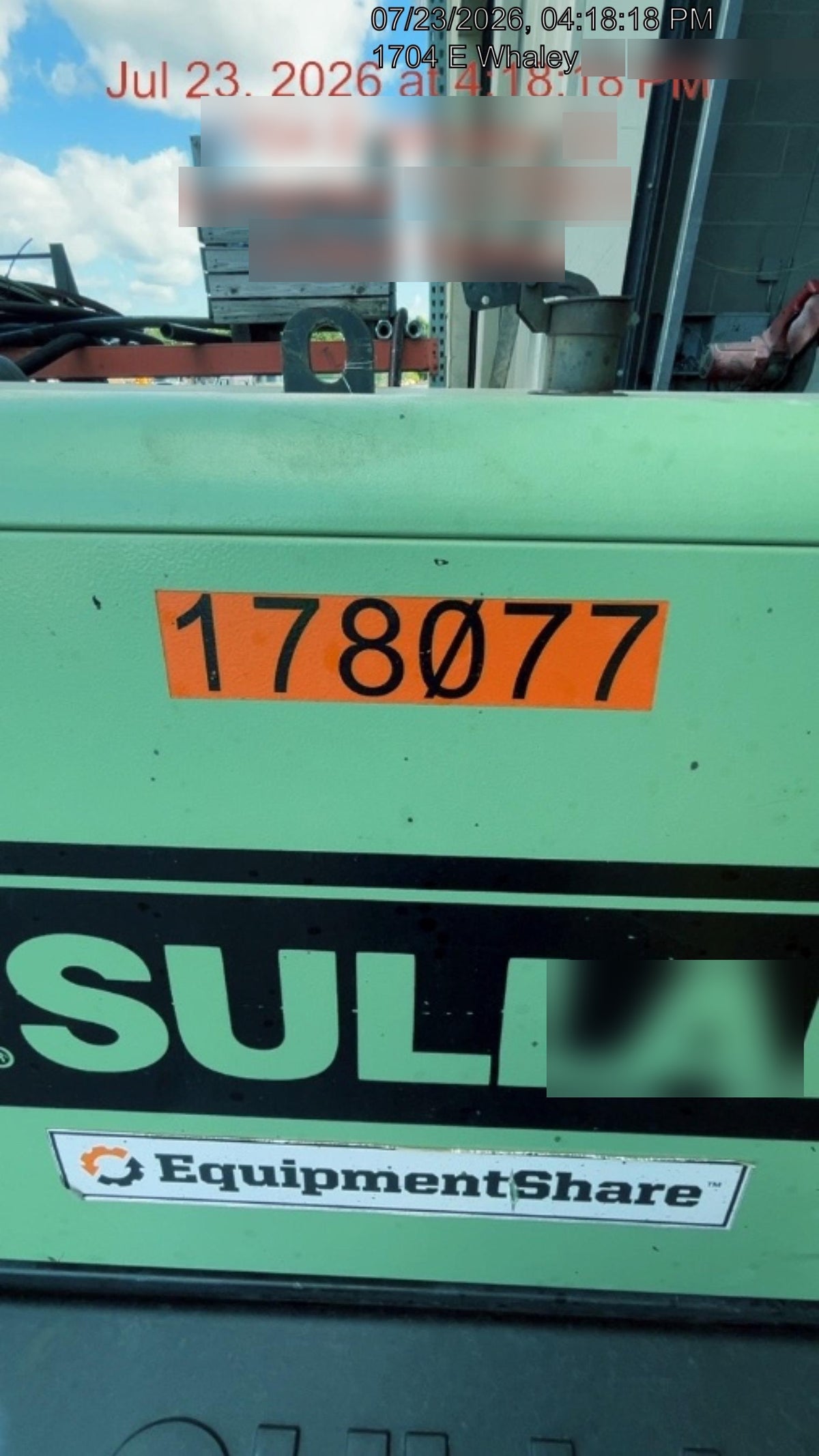2021 SULLAIR 185D-DPQ KU4F