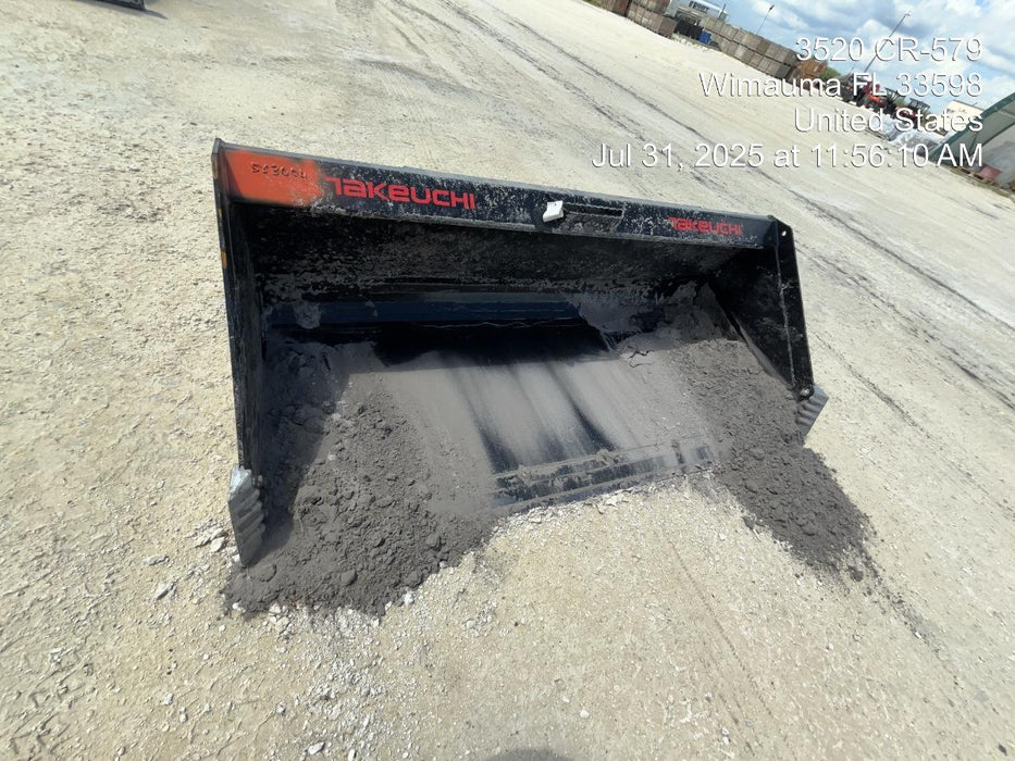 2025 TAKEUCHI 80" Smooth Bucket - Takeuchi