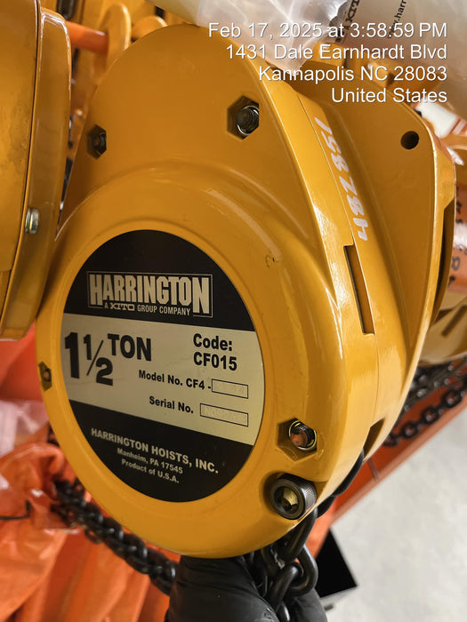 2024 HARRINGTON CF015-20