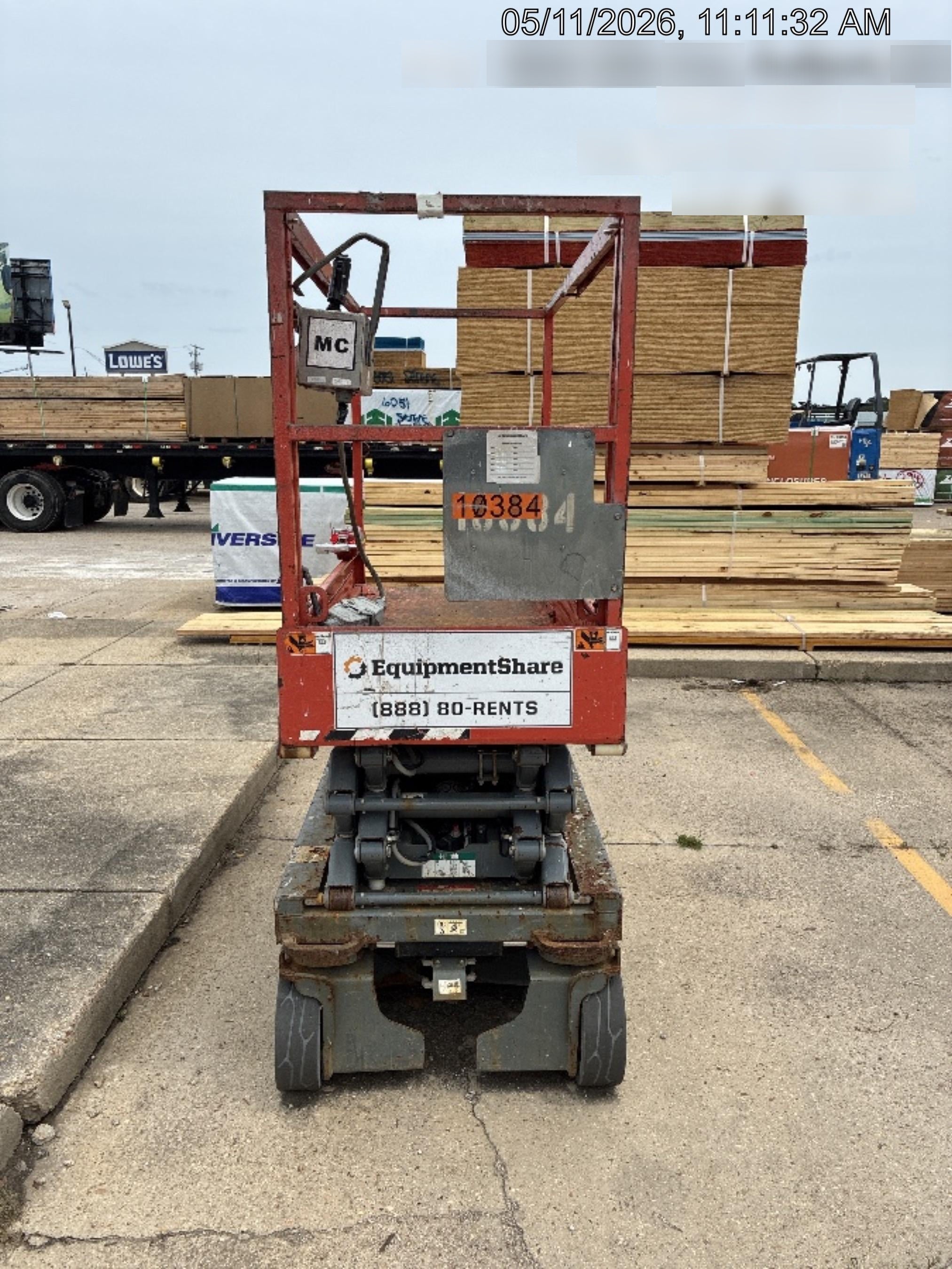2018 Skyjack SJIII-3219 Skyjack SJIII3219 Scissor Lift w/Trojan Batteries