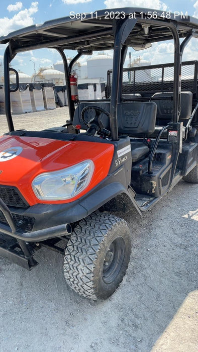 2022 Kubota RTV-X1140W-H Plastic Canopy, Windshield Acrylic Clear, LED Strobe Light, Wire Harness Kit, Back up Alarm