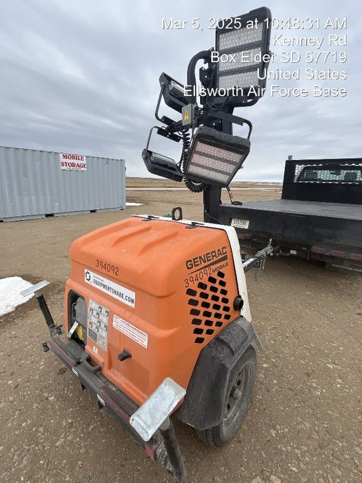 2024 Generac MLT2 Diesel, Flex Switch 120V Input, Powerzone Controller, 
(4) 320W LED Lights, 4kW Generator, 39.9 Gal Fuel Tank, 2" Ball, T3