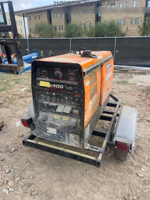 2022 Lincoln Electric LE400 Kubota V1505, Trlr, Cable Rack, Light Kit, ES Decals, T3