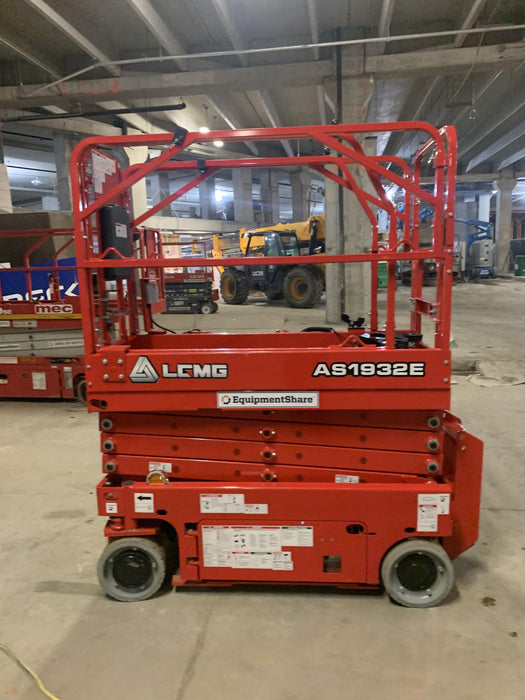 2021 Lgmg AS1932E Electric Drive, Solid Non Marking Tires, Dual Beacons