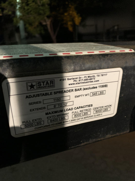 2021 STAR INDUSTRIES 1150C