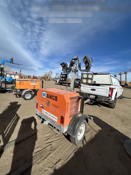 2023 Wanco WLTT-4MM4K Diesel, Deep Sea Controller, Shore Power Plug, Auto Start, (4) 350W LED Floodlights, 4kW Generator, 60 Gal Fuel Tank, 2" Ball, T3