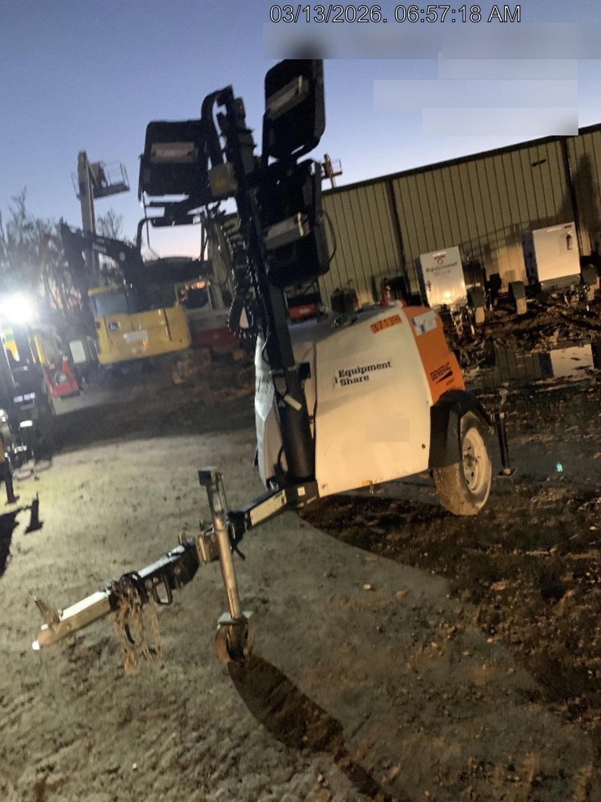 2023 Generac MLT2 Diesel, Flex Switch 120V Input, Powerzone Controller, 
(4) 320W LED Lights, 4kW Generator, 39.9 Gal Fuel Tank, 2" Ball, T3