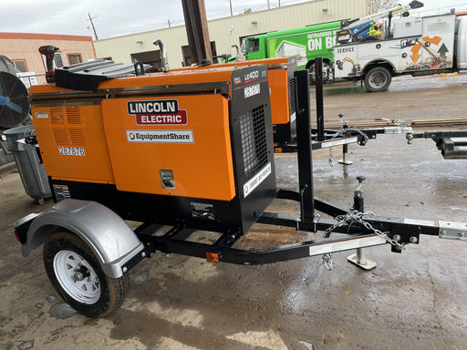 2023 Lincoln Electric LE400 Kubota V1505, Trlr, Cable Rack, Light Kit, ES Decals, T3