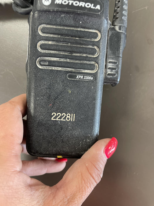 2022 MOTOROLA XPR3300E