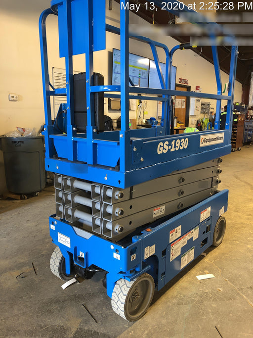 2020 Genie GS-1930 Fixed rails with chain entry gate - Pre A92.20