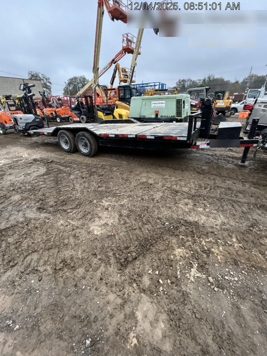 2024 TEXAS PRIDE TRAILERS 21' Lowboy Gravity Tilt Bed 14K Bumper Pull Trailer