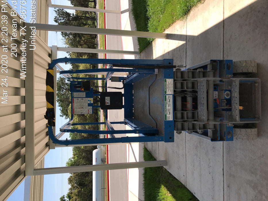 2019 Genie GS-1930 Fixed rails with chain Entry