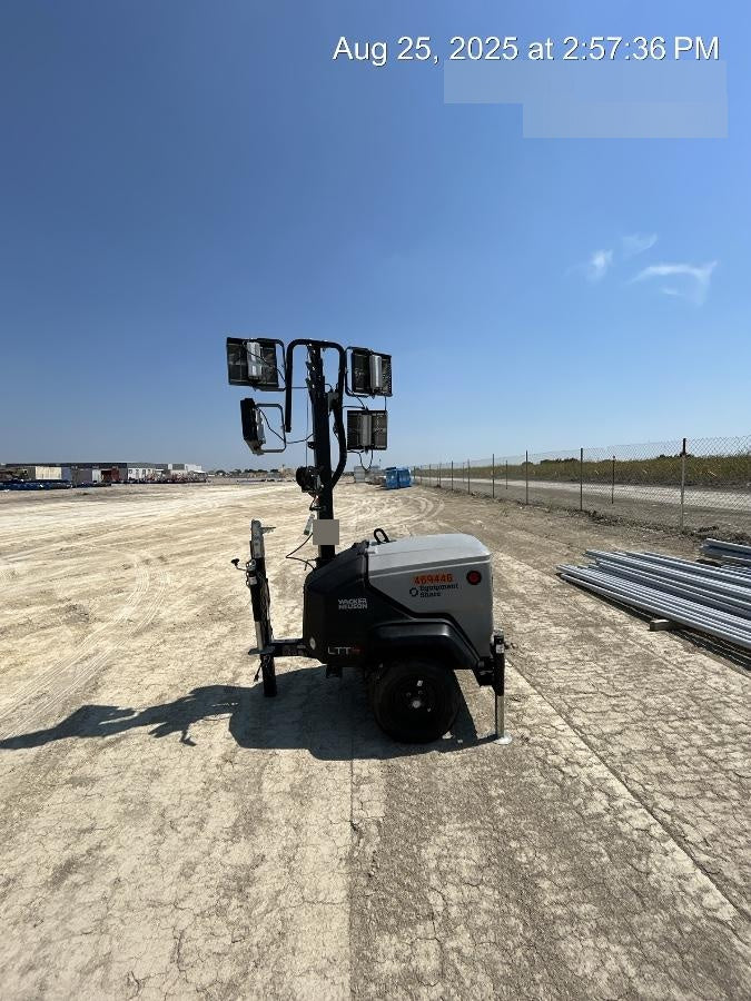 2024 Wacker Neuson LTT4 Diesel, Kohler KDW702, Deep Sea Controller, Auto Start, LED 320W, Bypass Outlet, T3