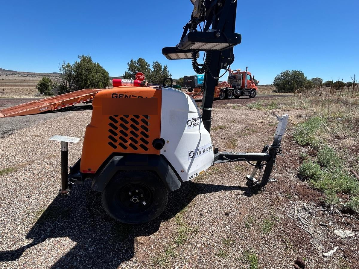 2023 Generac MLT2 Diesel, Flex Switch 120V Input, Powerzone Controller, 
(4) 320W LED Lights, 4kW Generator, 39.9 Gal Fuel Tank, 2" Ball, T3