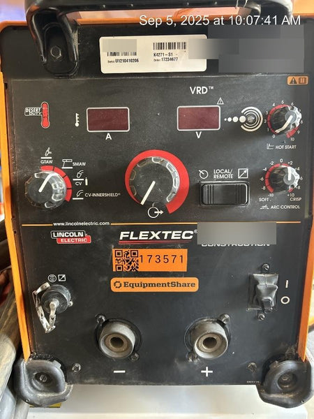 2021 LINCOLN ELECTRIC FLEXTEC 350X