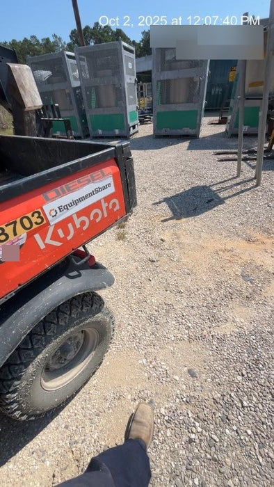 2022 Kubota RTV-X1140W-H Plastic Canopy, Windshield Acrylic Clear, LED Strobe Light, Wire Harness Kit, Back up Alarm