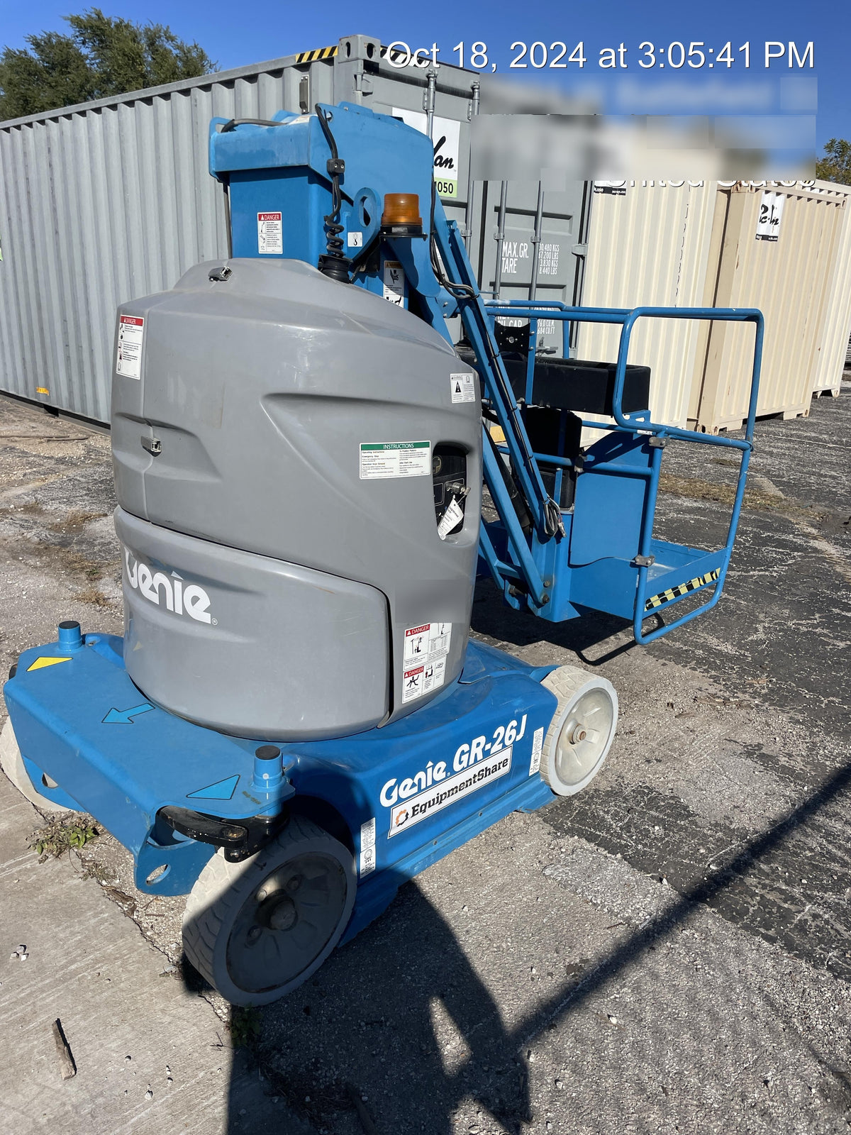 2020 GENIE GR-26J