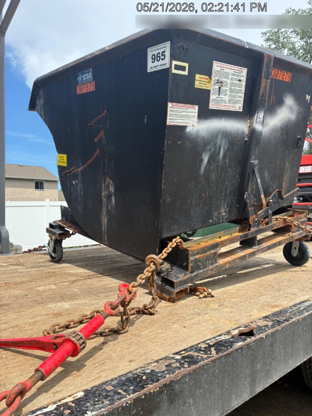 2023 STAR INDUSTRIES M-1820 - Self-Dump Hopper