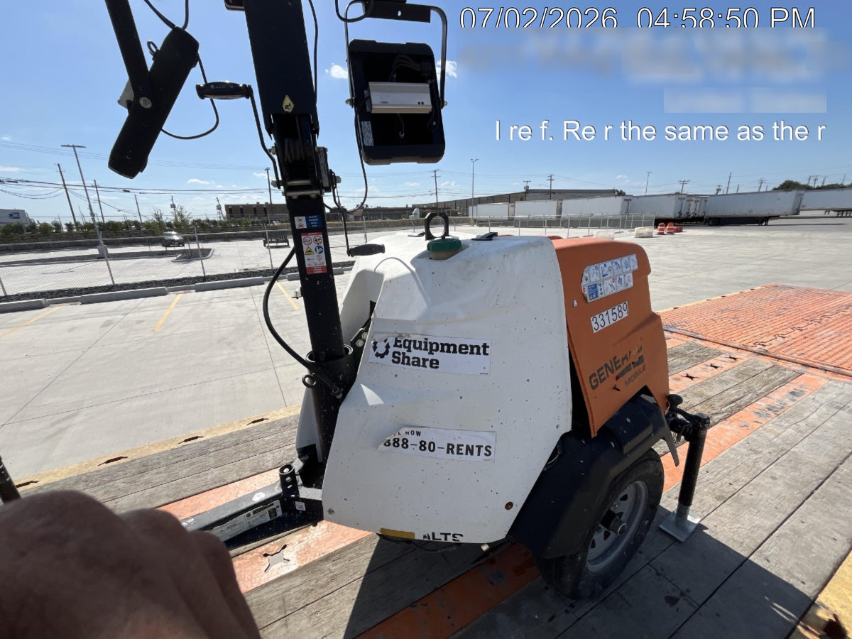2023 Generac MLT2 Diesel, Flex Switch 120V Input, Powerzone Controller, (4) 320W LED Lights, 4kW Generator, 39.9 Gal Fuel Tank, 2" Ball, T3