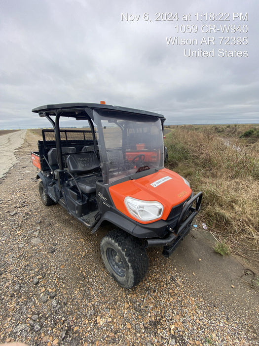 2023 Kubota RTV-X1140W-H 4WD, LED Strobe, Windshield Acrylic Clear, Plastic Canopy, Wire Harness Kit, Backup Alarm