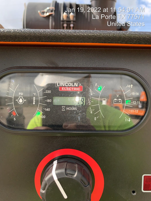 2021 Lincoln Electric Vantage 549X Ready Pak 3, ORANGE (includes trailer, cable rack, fender light kit)