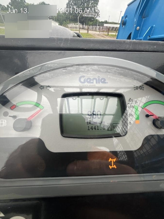 2018 Genie GTH-636 Genie GTH-636 w/Open ROPS, Solid Tires, Work Light/Beacon, 48" Carriage and Forks