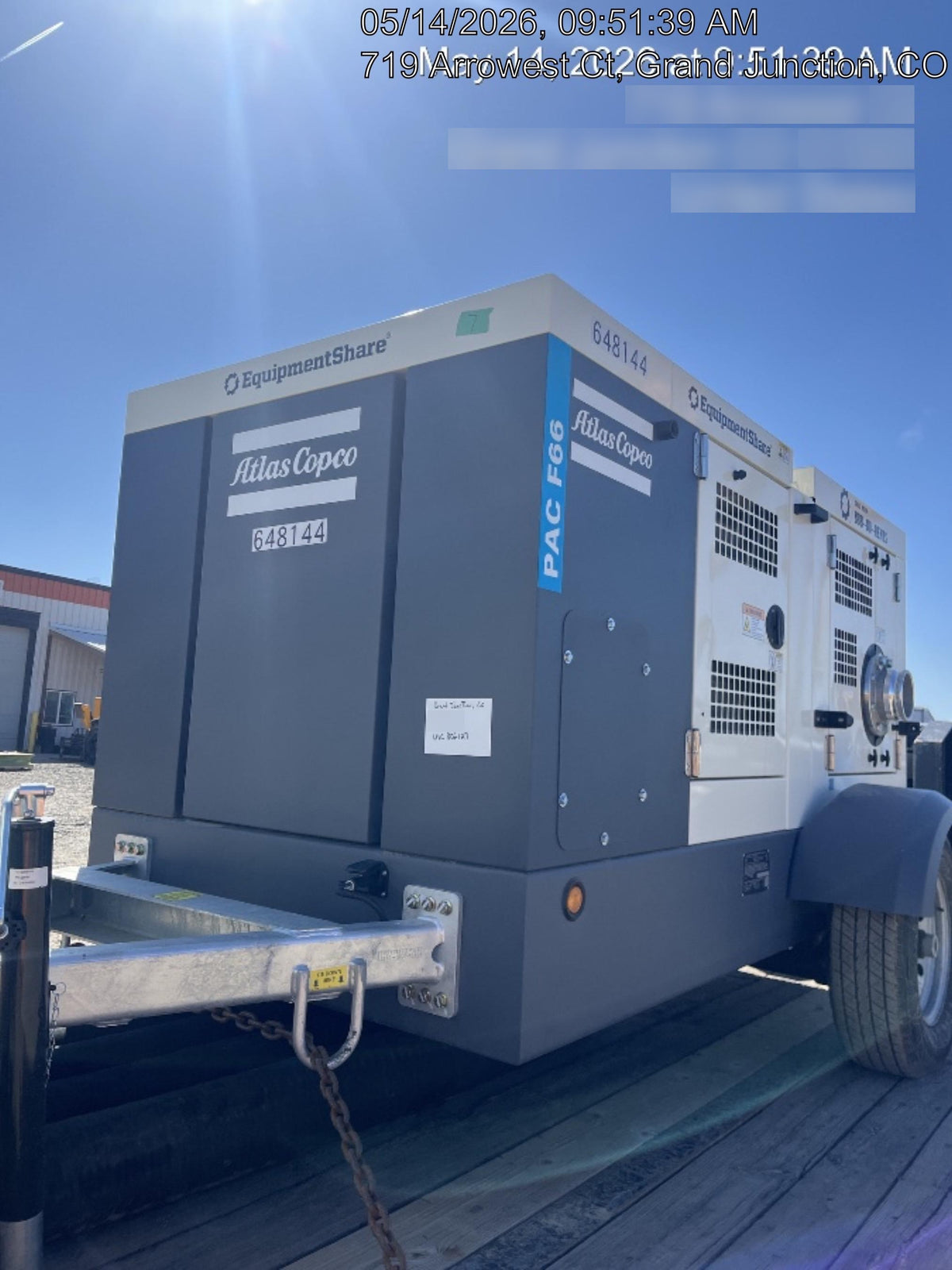 2026 ATLAS COPCO PAC F66 KD-S