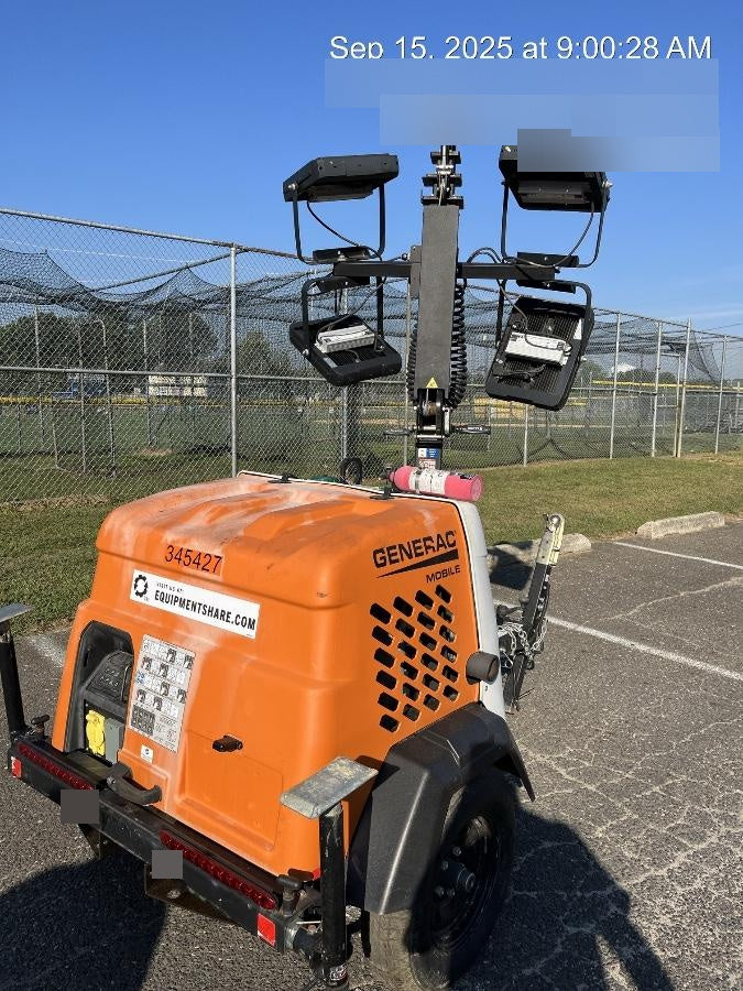 2023 Generac MLT2 Diesel, Flex Switch 120V Input, Powerzone Controller, (4) 320W LED Lights, 4kW Generator, 39.9 Gal Fuel Tank, 2" Ball, T3