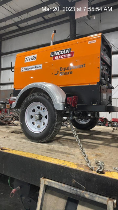 2022 Lincoln Electric LE400 Kubota V1505, Trlr, Cable Rack, Light Kit, ES Decals, T3