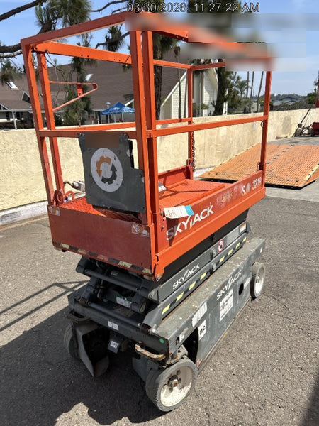 2016 Skyjack SJIII-3219 Standard Rental Specs