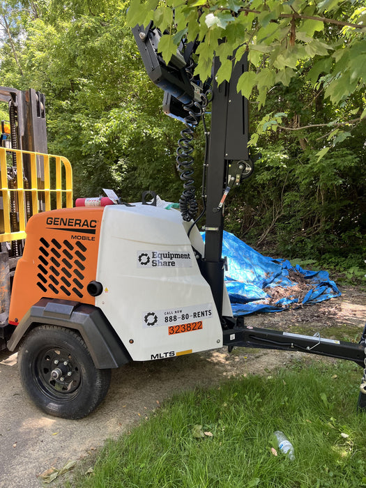 2023 Generac MLT2 Diesel, Flex Switch 120V Input, Powerzone Controller, (4) 320W LED Lights, 4kW Generator, 39.9 Gal Fuel Tank, 2" Ball, T3