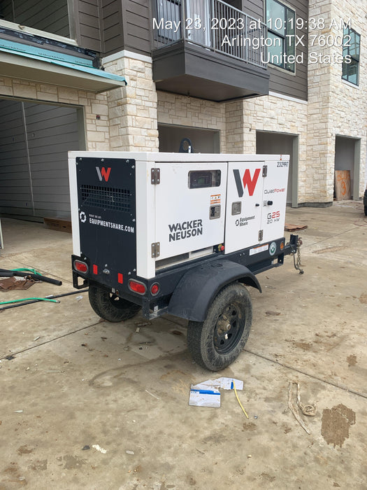 2022 WACKER NEUSON G25