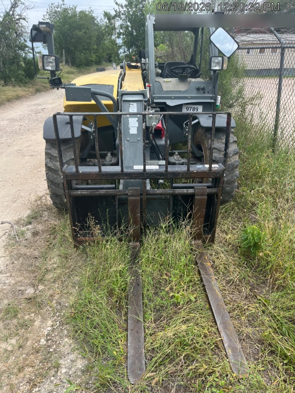 2018 Wacker Neuson TH627 Wacker Neuson TH627 Telehandler w/Canopy, Solid Tires, 48" Carriage and Forks